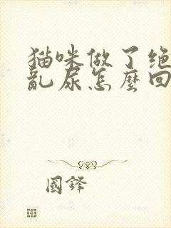 猫咪做了绝育还乱尿怎么回事