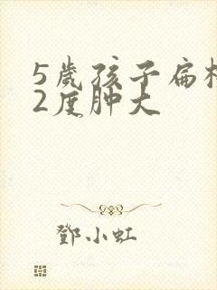 5岁孩子扁桃体2度肿大