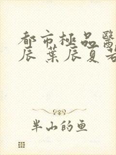 都市极品医神叶辰 叶辰夏若雪