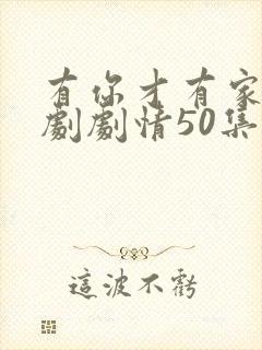 有你才有家电视剧剧情50集免费观看