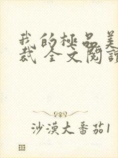 我的极品美女总裁 全文阅读