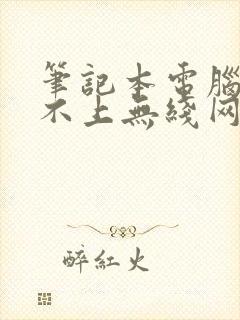 笔记本电脑连接不上无线网wifi