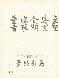 爱你全集免费观看视频完整版高清