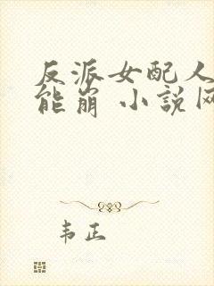 反派女配人设不能崩 小说网