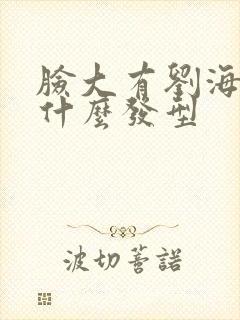 脸大有刘海适合什么发型