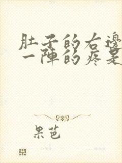 肚子的右边一阵一阵的疼是为什么