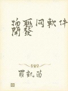 物联网软件平台开发