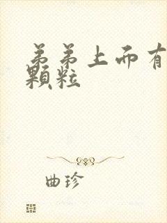 弟弟上面有白色颗粒