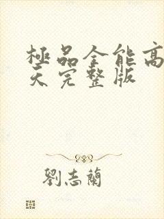 极品全能高手夏天完整版