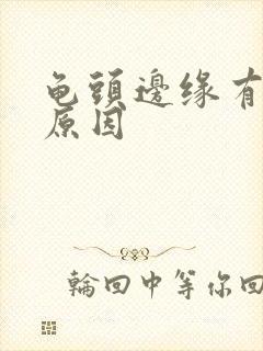 龟头边缘有红点原因