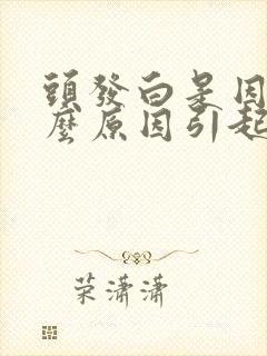 头发白是因为什么原因引起的