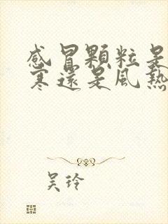 感冒颗粒是治风寒还是风热