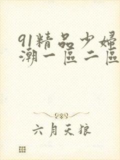 91精品少妇高潮一区二区三区不卡