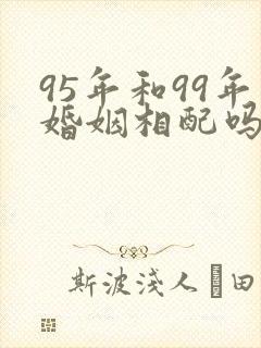 95年和99年婚姻相配吗封面