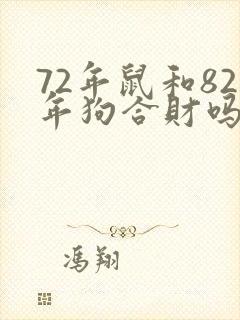 72年鼠和82年狗合财吗封面