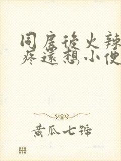 同房后火辣辣的疼还想小便