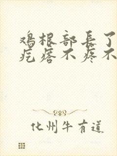 鸡根部长了个硬疙瘩不疼不痒