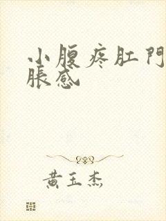 小腹疼肛门有坠胀感