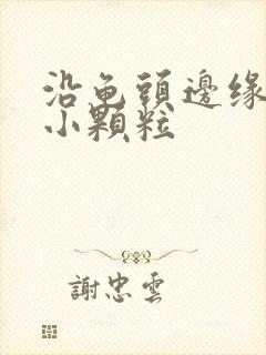 沿龟头边缘一圈小颗粒