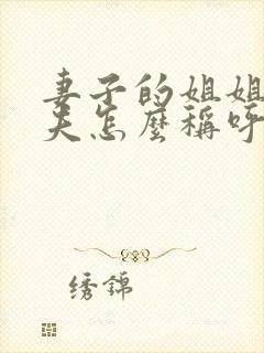 妻子的姐姐的丈夫怎么称呼