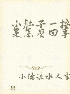 小肚子一按就疼是怎么回事女性