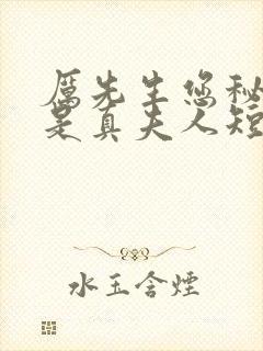 厉先生您秘书才是真夫人短剧