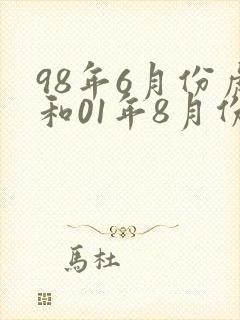 98年6月份虎和01年8月份蛇封面