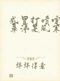 感冒打喷嚏流清鼻涕是风寒还是风热