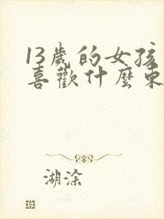 13岁的女孩子喜欢什么东西