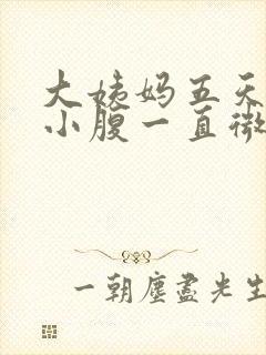 大姨妈五天没来小腹一直微疼