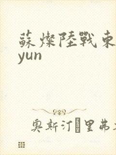 苏灿陆战东boyun封面