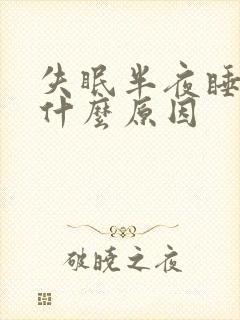 失眠半夜睡不着什么原因