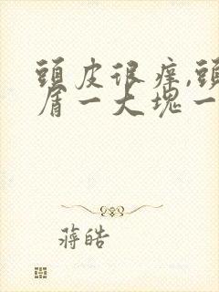 头皮很痒,头皮屑一大块一大块