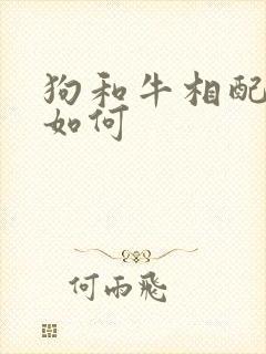 狗和牛相配婚姻如何