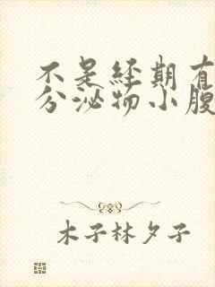 不是经期有褐色分泌物小腹丝丝疼