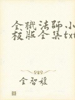 全职法师小说精校版全集txt