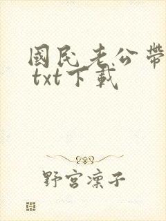 国民老公带回家 txt下载