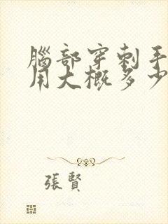 脑部穿刺手术费用大概多少钱