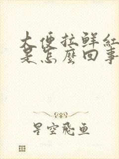 大便拉鲜红的血是怎么回事