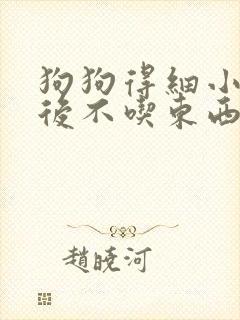 狗狗得细小治疗后不吃东西怎么办呢