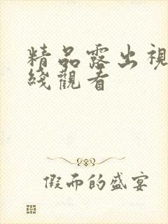 精品露出视频在线观看