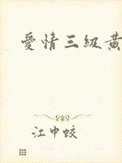 爱情三级黄色片封面