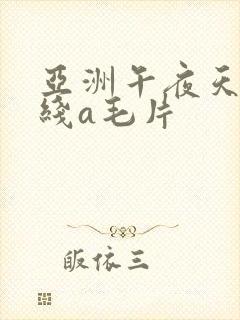 亚洲午夜天堂在线a毛片封面