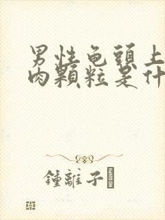 男性龟头上长小肉颗粒是什么封面