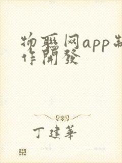 物联网app制作开发封面