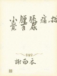 小腹胀痛,总感觉有尿