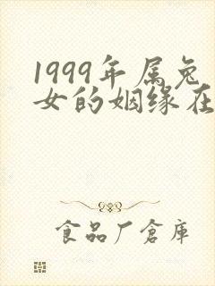 1999年属兔女的姻缘在哪年最旺