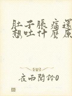 肚子胀痛还恶心想吐什么原因引起的封面