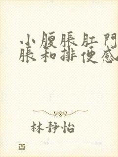 小腹胀肛门有坠胀和排便感