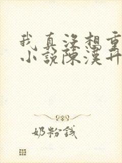 我真没想重生啊小说陈汉升